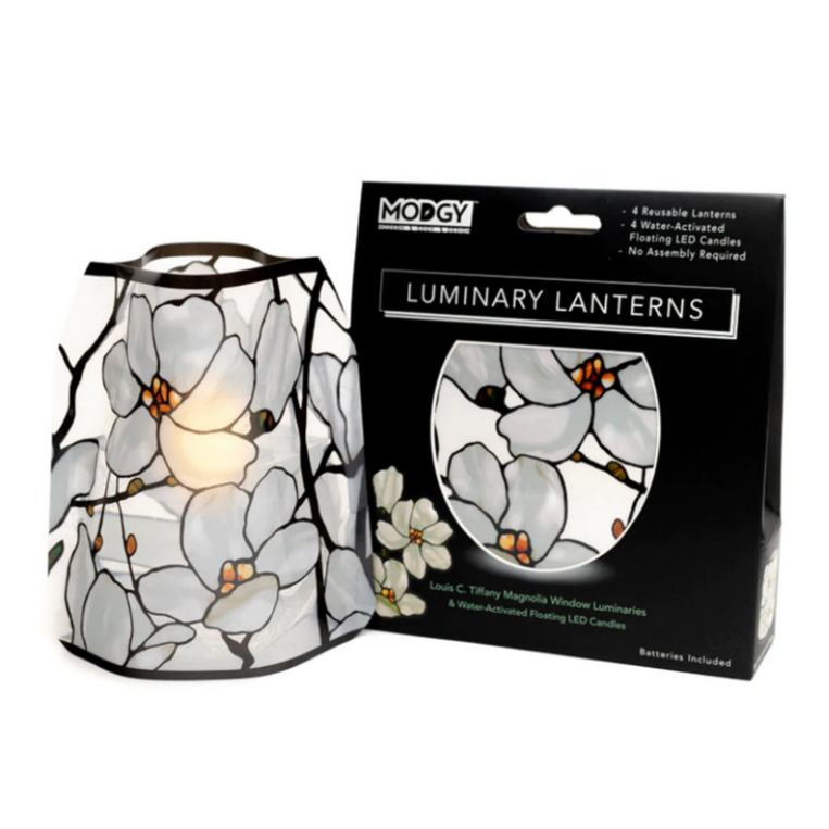 MODGY Luminary Lanterns- Magnolia Window (Set of 4)