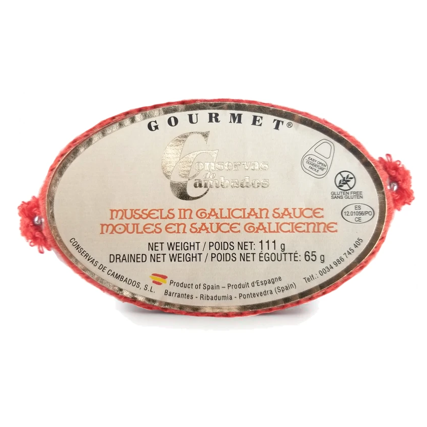 Conservas de Cambados - Mussels in Galician Sauce 111g