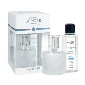 Maison Berger Frosted Spirale Lampe Gift Set with Ocean Breeze