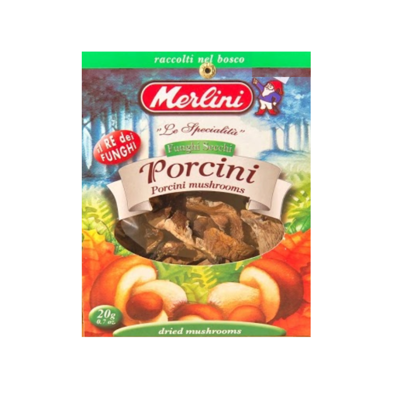 Merlini Porcini Mushrooms Dried 20g