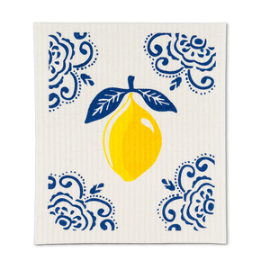 Swedish Dish Cloth Set - Sorrento Lemon