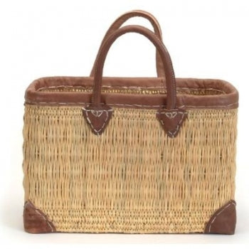 Rectangular Straw Market Bag
