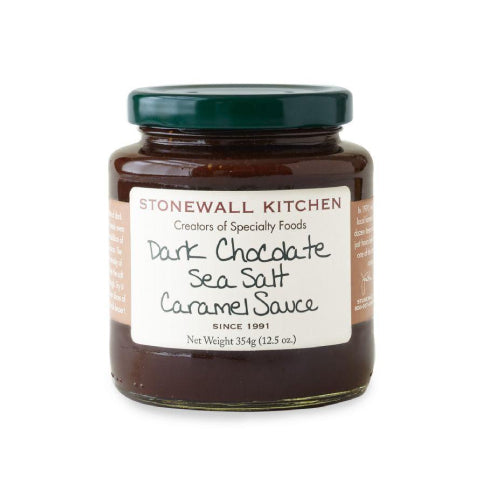Stonewall Kitchen Dark Chocolate Sea Salt Caramel Sauce - 354g