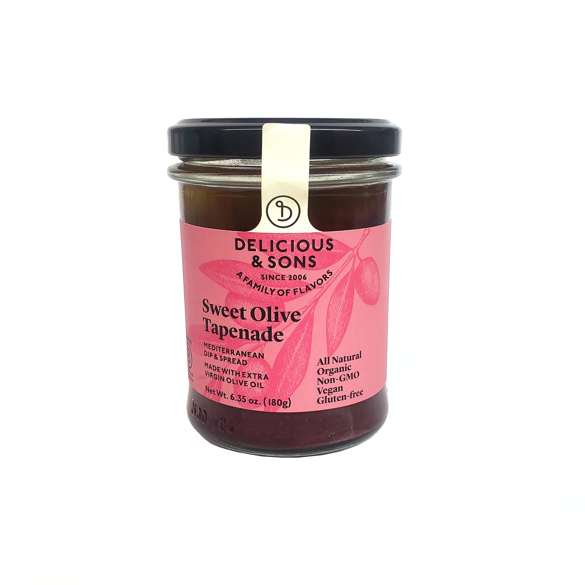 Delicious and Sons Sweet Black Olive Tapenade 180g