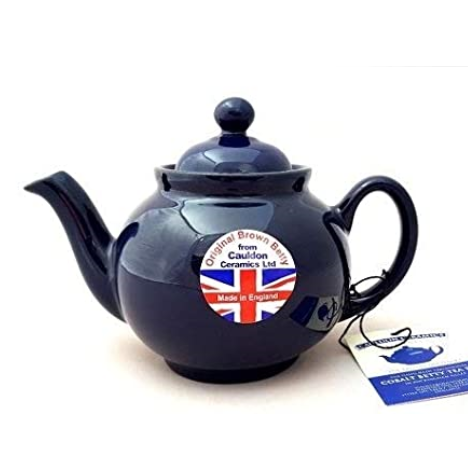Brown Betty Teapot 2 Cup - Cobalt