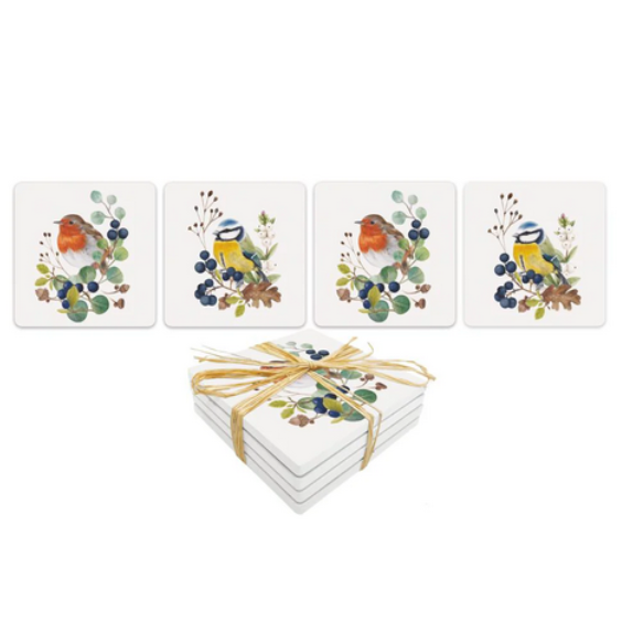 PPD Coaster Set - Les Oiseaux (Set of 4)