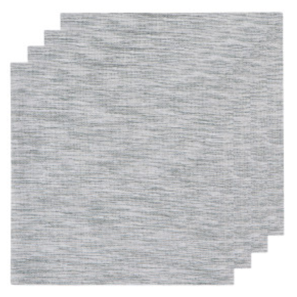 Danica Second Spin Napkins - Twisted Gray (Set of 4)