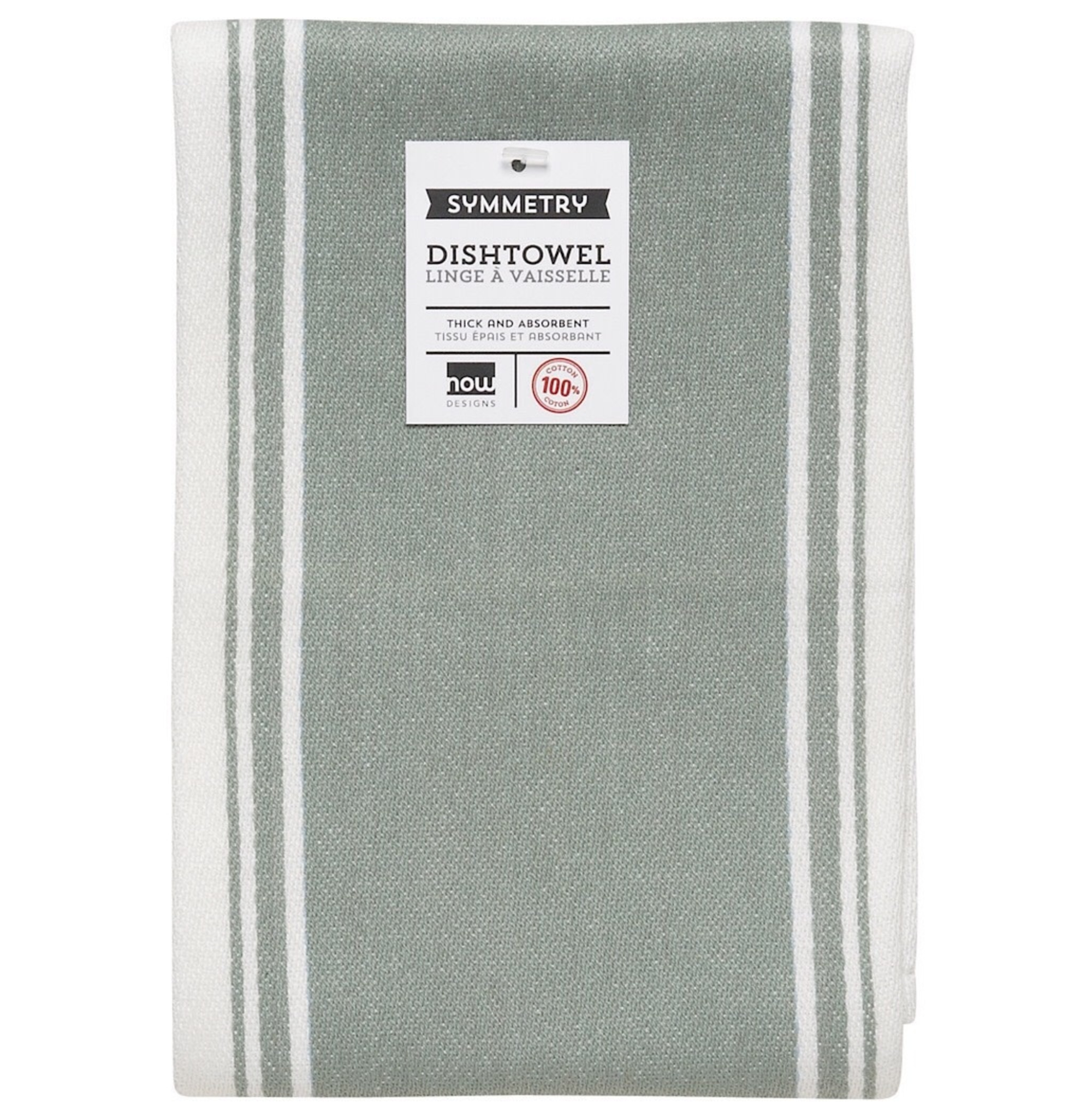 Danica Symmetry Tea Towel - London Grey