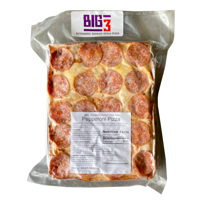 Big3 Detroit Style Pepperoni Pizza