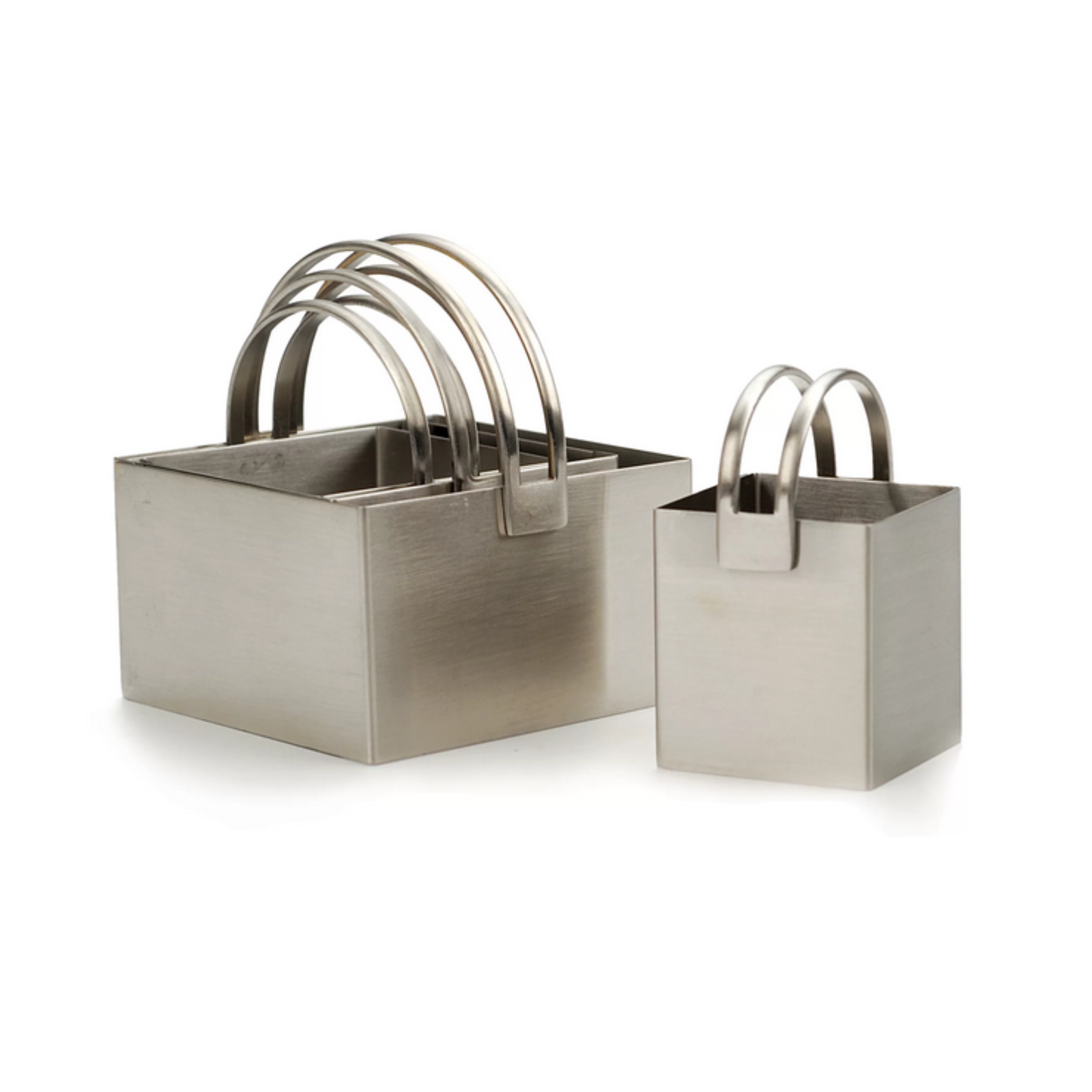 RSVP Biscuit Cutters - Smooth Square (Set of 4)